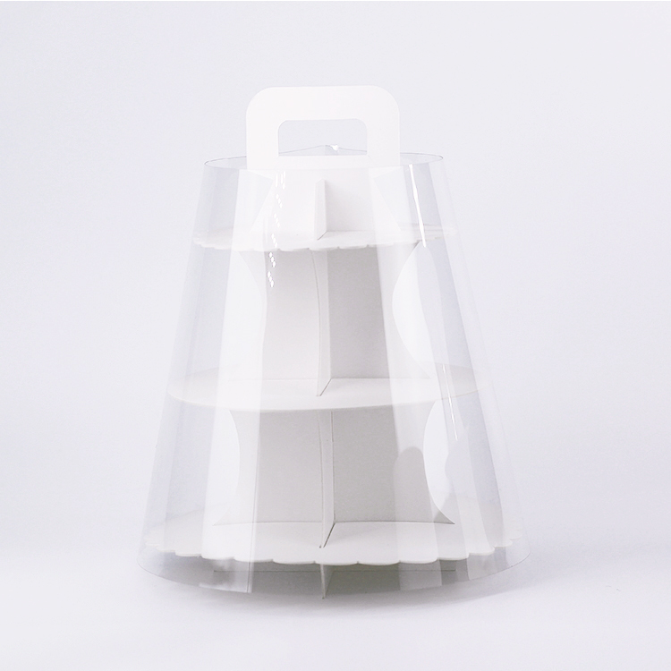 Cubierta transparente-Tres niveles