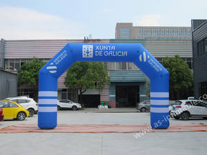 Arco inflable <span class=keywords><strong>de</strong></span> 5m para eventos al aire libre PVC y Oxford Nylon Impresión digital con soplador <span class=keywords><strong>de</strong></span> aire Tipo <span class=keywords><strong>de</strong></span> modelo Publicidad inflable - Product Image 5