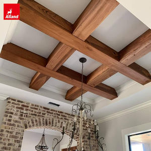 Poutres en <span class=keywords><strong>bois</strong></span> <span class=keywords><strong>imitation</strong></span> chêne blanc rustique en fibre de <span class=keywords><strong>bois</strong></span> Allandgroup pour le plafond du salon, designer pour propriétaires - Product Image 4