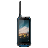 Téléphone portable double SIM durable avec écran tactile et radio UHF PTT pour l'industrie de l'énergie, processeur octa-core, réseau cellulaire CDMA