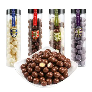 150g canned chocolate and sweets round wholesale chocolate chocolate candy crispy