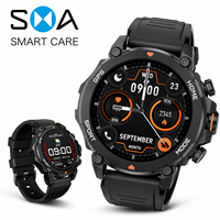 Reloj Inteligente Deportivo al Aire Libre con GPS, Altímetro, Brújula, Pantalla HD G6, Batería de Larga Duración, Resistente al Agua 5ATM, para Hombre