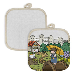 Sublimation Blank <strong>Pot</strong> <strong>Holder</strong> Heat Resistant Sublimation <strong>Pot</strong> <strong>Holder</strong> - Product Image 2