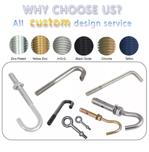 Eyelet <strong>Bolt</strong> China Manufacturer J Roofing <strong>Hook</strong> <strong>Bolts</strong> Any Size - Product Image 6