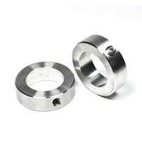 CNC pièces en aluminium simple jeu vis fendue bague de fixation arbre de serrage montage collier de verrouillage