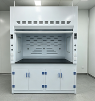 Hotte à fumées pour acide perchlorique avec épurateur humide, Fourniture directe usine, Armoire d'extraction de fumées de laboratoire