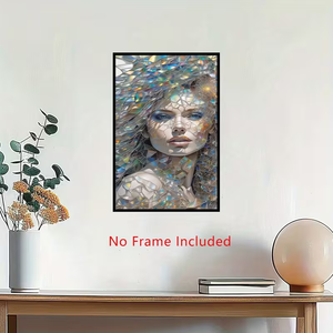 Toile d'art abstraite classique colorée avec portrait <span class=keywords><strong>de</strong></span> <span class=keywords><strong>femme</strong></span> brisée, impression imperméable à l'encre, affiche murale pour salon, chambre à coucher, décoration intérieure - Product Image 5