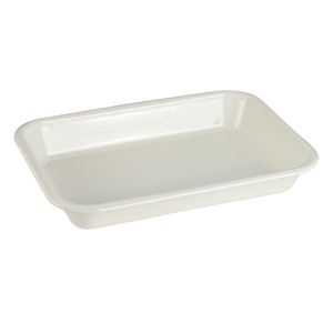 OEM rettangolo bianco strumento ammollo medicina Medical Storage chirurgico catetere dentale vassoio rivestito di smalto con coperchio - Product Image 3