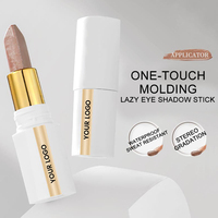 Crayon fard à paupières bicolore clair et foncé, application en une seule traînée, base et highlighter, dégradé en 3 secondes pour les pressées, OEM ODM Marque Privée