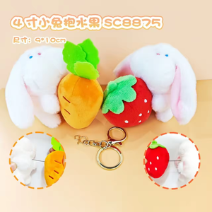 Nouvelle Peluche Lapin Mignonne Porte-clés Poupée Coussin Jouet Vente en Gros Cadeau d'Anniversaire pour Garçons et Filles Collection - Product Image 2