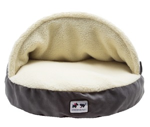 IVYPET Großhandel superweich bequem rund Hund&Katze Höhlenbett mit Kapuzenbezug - Product Image 6