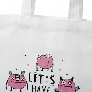 12oz Canvas Shopping Tote <b>Bag</b> Custom Logo Promotional Corporate <b>Gift</b> - Product Image 6