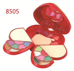 <span class=keywords><strong>Set</strong></span> di Trucco per Donne: Ombretto Colorato a Lunga Durata, Lucidalabbra, Fard, Cipria e Cosmetici per Viso e Occhi - Product Image 1