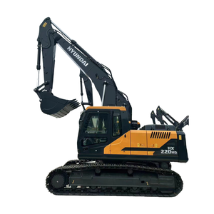 Escavatore Cingolato Usato Hyundai 220 da 22 Tonnellate per Costruzioni in Vendita - Product Image 1