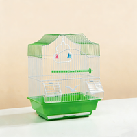 Vente de cages à oiseaux perroquets à la mode, cages à oiseaux en fil de fer métallique pour l'élevage de canaris, importateurs chinois