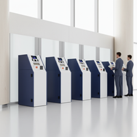 Kiosque de paiement de petit modèle GRACETEK, machine de dépôt de pièces et de billets avec prise en charge SDK, système d'exploitation Android, utilisation en intérieur