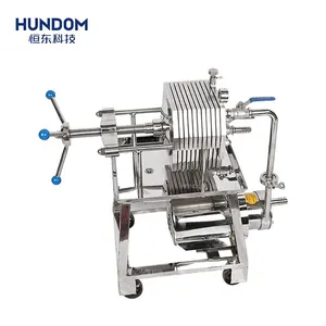 high temperature resistant high efficiency plate and frame filter making machine