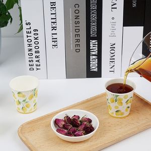 Gobelet en carton kraft jetable de 4 oz pour boissons chaudes et froides, respectueux de l'environnement - Product Image 4