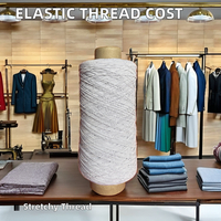 Fil élastique en polyester 100% pour coudre et tricoter des teintures à haute ténacité-Caractéristiques
