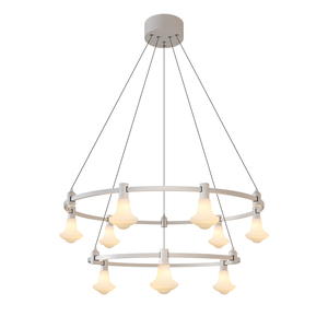 Contemporary Luxury Lighting Indoor Brass Chandelier <b>LED</b> Ceiling Lamp 8-<b>Light</b> Decorative Chandelier Modern Pendant <b>Light</b> - Product Image 3