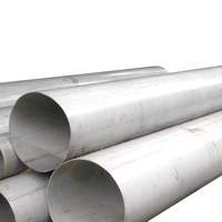Tuyau en acier inoxydable sans soudure de diamètre 60 mm, épaisseur personnalisée, soudage de construction, série ASTM AISI 300, 304, 304L, 316L, 201, 430