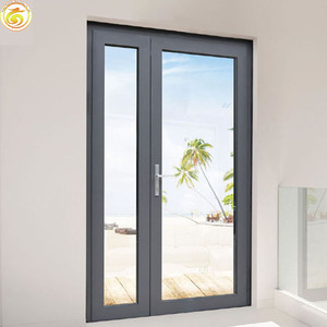 <span class=keywords><strong>Porte</strong></span> battante en aluminium sur mesure, fabrication directe usine, taille et <span class=keywords><strong>couleur</strong></span> personnalisables, <span class=keywords><strong>porte</strong></span> en verre insonorisée et économe en énergie pour usage commercial et résidentiel - Product Image 6