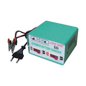 Autobike <b>Battery</b> Charger 8Ah <b>6V</b> 12V Lead Acid Electric Bike Desktop Charger - Product Image 4