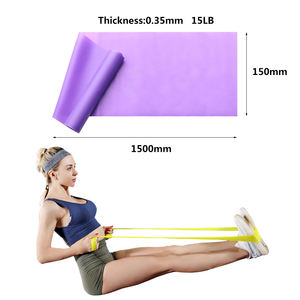 Long Fitness Stretch Exercício Borracha Natural Látex Ginásio <span class=keywords><strong>Yoga</strong></span> Bandas - Product Image 4