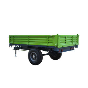 Remorque agricole à benne basculante hydraulique à essieu simple SX 7CX-5 avec basculement automatique, capacité de charge de 5000 kg, certifiée CE - Product Image 3