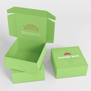 <span class=keywords><strong>2025</strong></span> nóng bán phổ biến rõ ràng cửa sổ vuông có thể gập lại Gradient màu giấy bánh sinh nhật hộp - Product Image 6