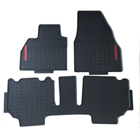 Convient aux accessoires d'intérieur de voiture Renault compartiment de rangement arrière coussin matériel tapis en caoutchouc durable repose-pieds