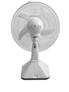 16-Inch Oscillerende Achteruitdraaiende Alles-In-Één Draagbare Bureauwandventilator Op Zonne-Energie 5 Windsnelheid Buitengebruik Easy Table Car Rv - Product Image 5