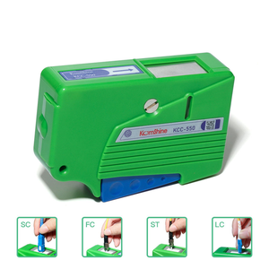 Kit de nettoyage de fibres optiques KomShine KCC-550 avec connecteurs SC/FC/LC/ST, certifié RoHS, jusqu'à 500 utilisations, garantie 1 an - Product Image 1