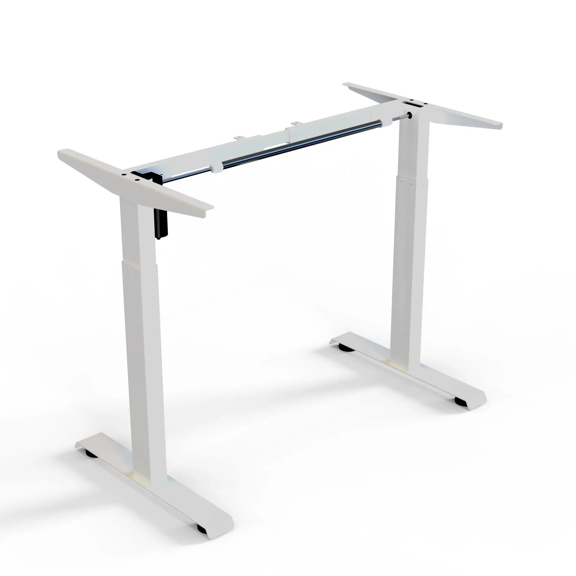 Two Section Single Motor Lifting Desk Frame With Adjustable Household Standing Electric Office Desk Electric Desk Legs