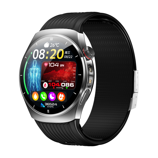 New Design TK68 Smart Watches for AI Health with Finger-tip Blood Oxygen Measurement and Air Pump Blood Measuring