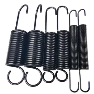 Dongguan Professional China Supplier Customized spring manufacturer stainless steel double hook small tension spring