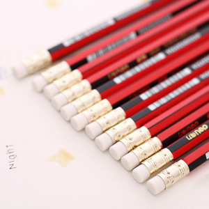 Deli Writing Pencil 2B HB Hexagonal Wooden With Eraser For School Office Use 12 Pieces Per Box - Product Image 4