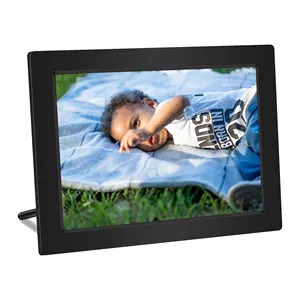 10.1 Inch Digital Picture Frame Smart Cloud Photo Frame With 32GB Storage From Anywhere Via Frame App