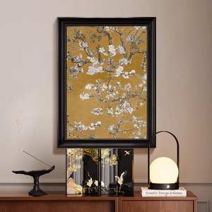 Decorazione d'Ingresso in Stile Medievale Francese, Arte Murale Floreale Vintage per Corridoio, Dipinto Incorniciato <span class=keywords><strong>di</strong></span> Lusso Accessibile per Soggiorno - Product Image 5