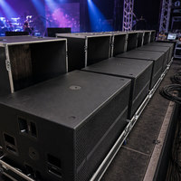 Subwoofer actif double 18 pouces Sub 8006-AS PA, enceinte audio, impédance 4 ohms, sortie 3200W, étanche