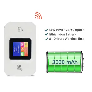 ALLINGE HMQ262 E5785 Tipo-C Pocket 4G Mini Router com Função de Modem com Slot Para Cartão SIM para Casa