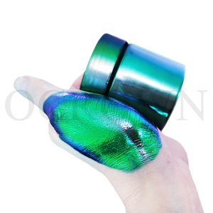 Tắc Kè Hoa gương Nail Chrome ma thuật long lanh Unicorn bột Vải màn hình in ấn cầu vồng màu multichrome sắc tố - Product Image 3