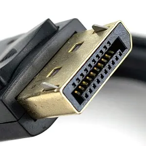 Konverter Adaptor HDMI, 1.8M Kualitas Tinggi Male Ke Male 4K 30Hz Displayport DP Ke HDMI Adapter Kabel Komputer