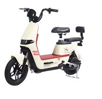 Scooter électrique personnalisé, 48V 350W, avec siège arrière pour passager, prix bas
