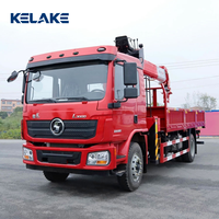 Yeni Shacman 12 Ton 14 Ton 16 Ton 5 Bölümlü Bomlu 8x4 Çekişli Araç Üstü Vinç Taşıma Aracı Kamyon Üzeri Havadan Erişimli Weichai Şanzımanlı