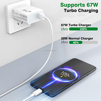 Chargeur USB 67W Turbo Charge UK à charge rapide 67W avec câble de type 6A pour Xiaomi 12 11 POCO X5 X4 Pro Redmi Note 9 10 11