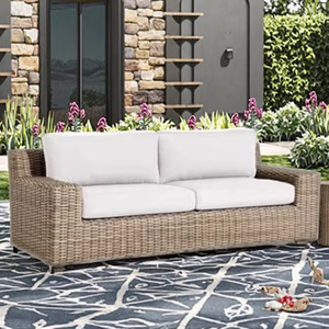 Luxueux hôtel fer jardin rotin canapé extérieur turquie jardin meubles ensemble canapé, fauteuils <span class=keywords><strong>Table</strong></span> basse jardin métal canapé ensemble - Product Image 2