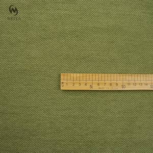 Sonbahar kış takım elbise pantolon bez sıcak mikrofiber yumuşak erişte kalın dimi spandex poli şönil karışımlı kumaş - Product Image 3