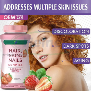 Витамины для волос, кожи и ногтей Ausreson с биотином и коллагеном, жевательные конфеты для поддержки здоровья волос, кожи и ногтей - Product Image 3