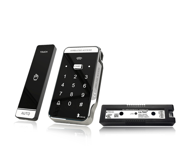 Automatic Glass Door Hardware Wireless Access Control System Touch Switch